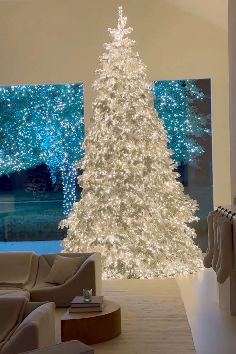 Kim Kardashian on Appreciating Her Christmas Decorations
