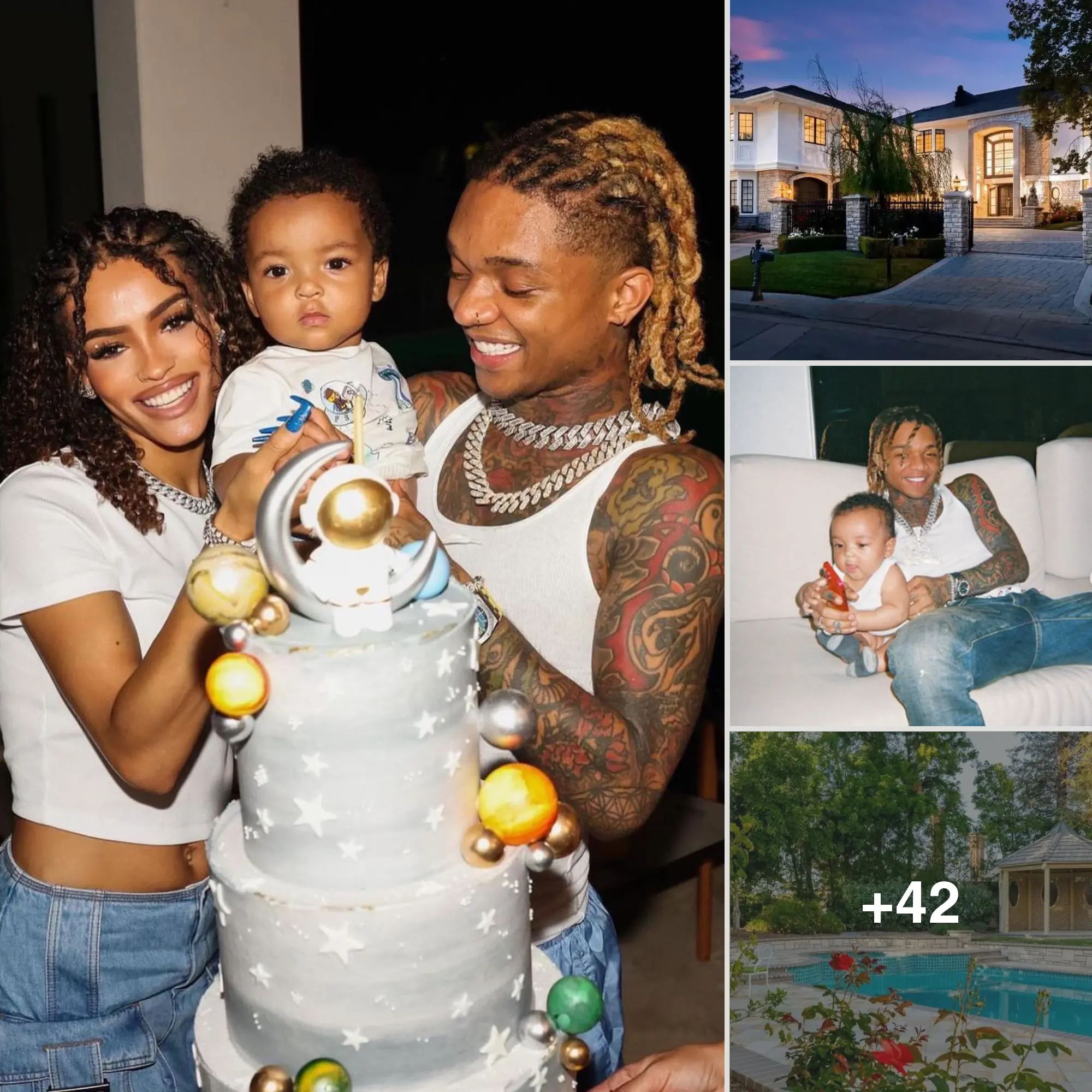 Rapper Swae Lee enjoys the most expensive items in a spacious residence ...