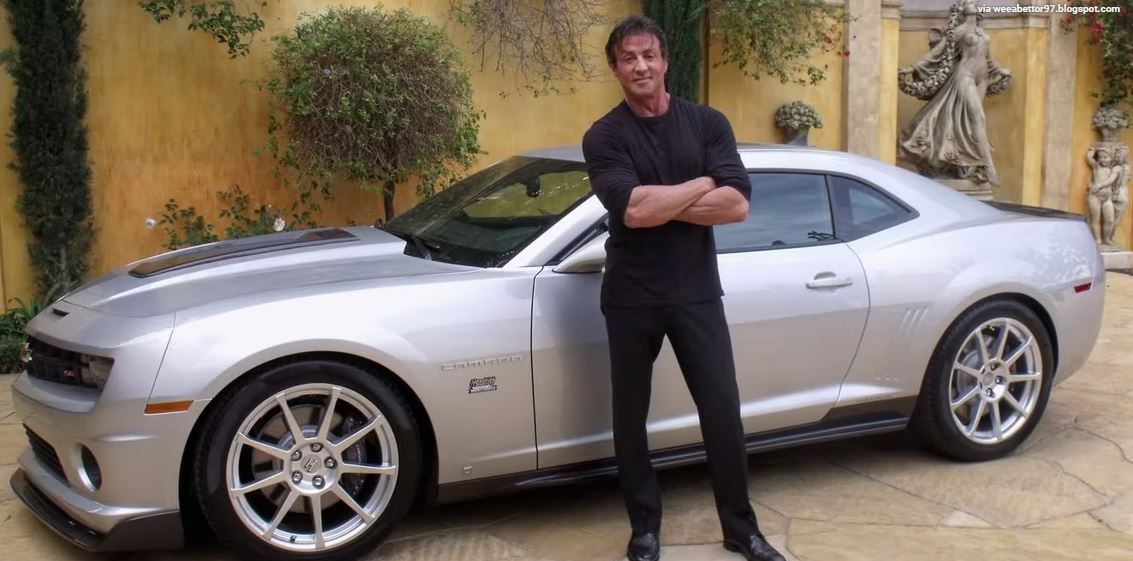 Sylvester Stallone has an impressive collection of muscle cars
