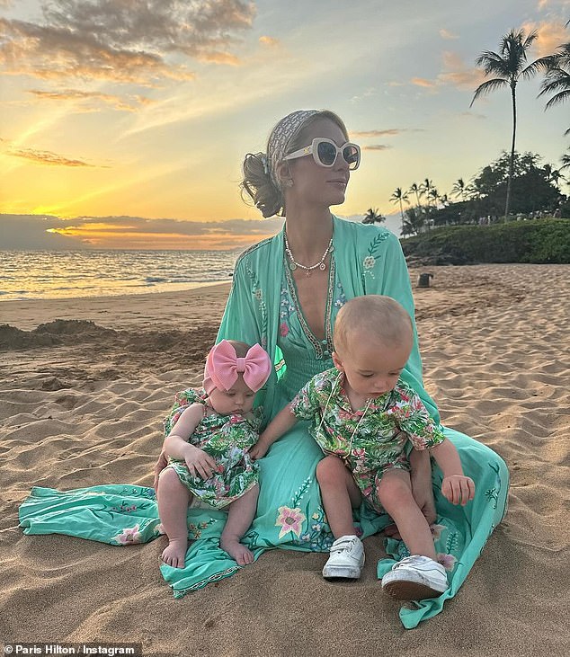 Paris Hilton is giving her 26.4 million Instagram followers a look at her family's idyllic Hawaiian getaway