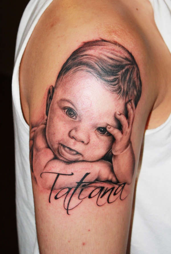40 Adorable Ideas Of Tattoos With Kids' Names - Bored Art