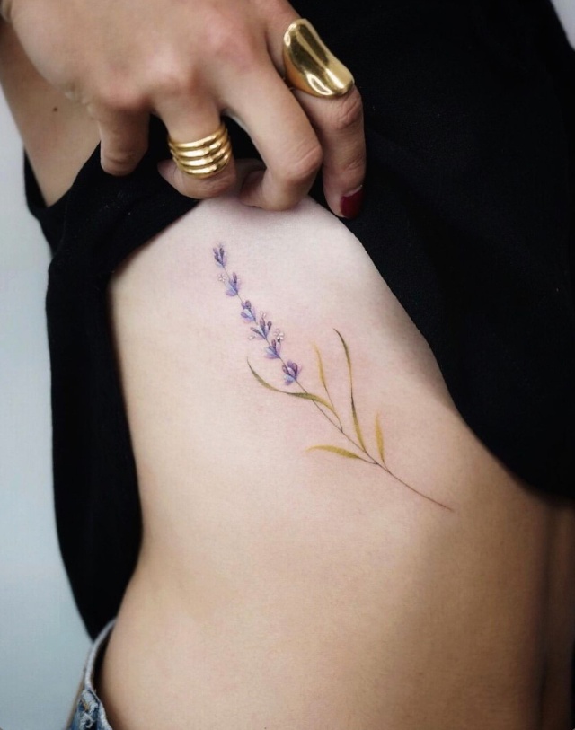 12 Dainty Watercolor Tattoo Design Ideas For Your Next Ink | Preview.ph